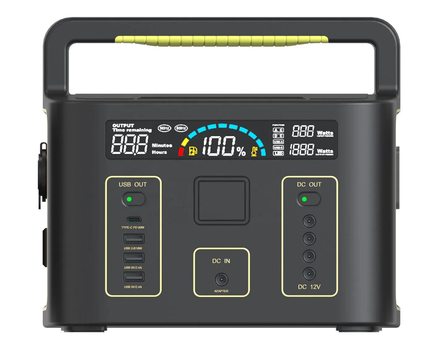 

500W Portable Power Generator for Outdoor Camping Solar Mobile Generator Power Bank Lifepo4 Emergency Power Station Lithium Ion