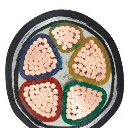 Kabel Daya YJV 0,6/1kv 3x185+1x95mm2