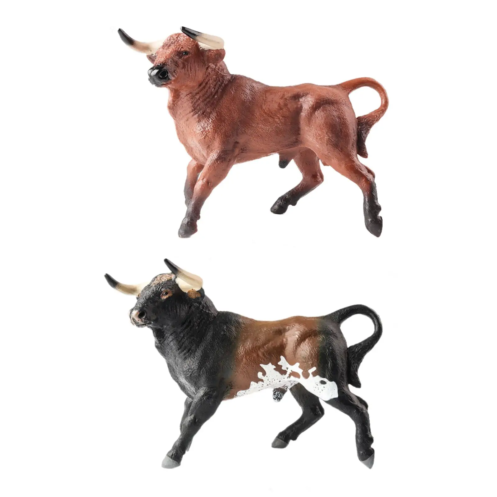 Farm Animals Figures Model, Spanish Bullfighting Model, Party Favor, Kids Collections Gift Decorative Realistic for Kids Gift