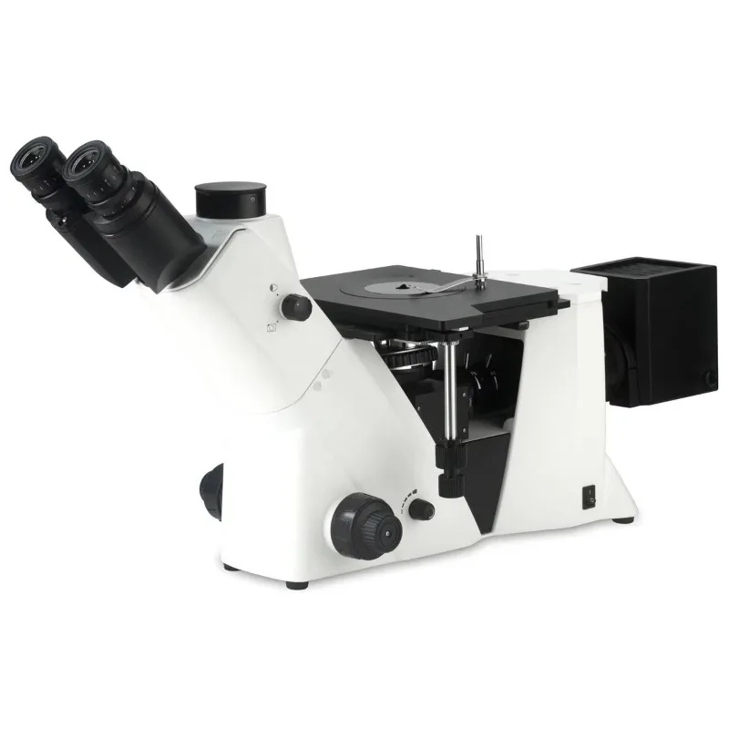 Darkfitted Trinocular Inverted Metallurgical Microscope 1000X Magnification Biological Lab Sample Observation Microscope