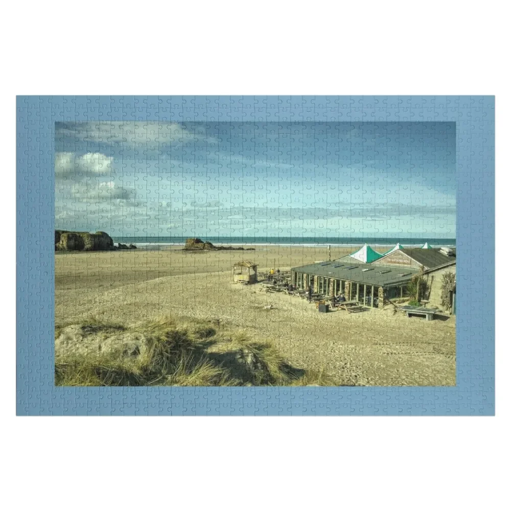 

The pub on the beach Jigsaw Puzzle Jigsaw Custom Personalized Wood Photo Personalized Puzzle