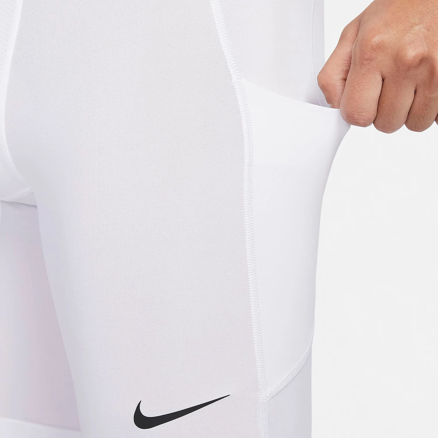Nike Authentic Pro Dri-FIT Men's Quick-Dry Compression Training Shorts FB7964-100 - view 5