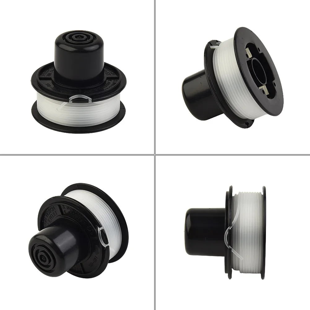 Cabeça de aparador doméstico, carretel de substituição ao ar livre, quintal, 3 peças a6226 para black & decker gl250 gl310 gl360, equipamento de jardim