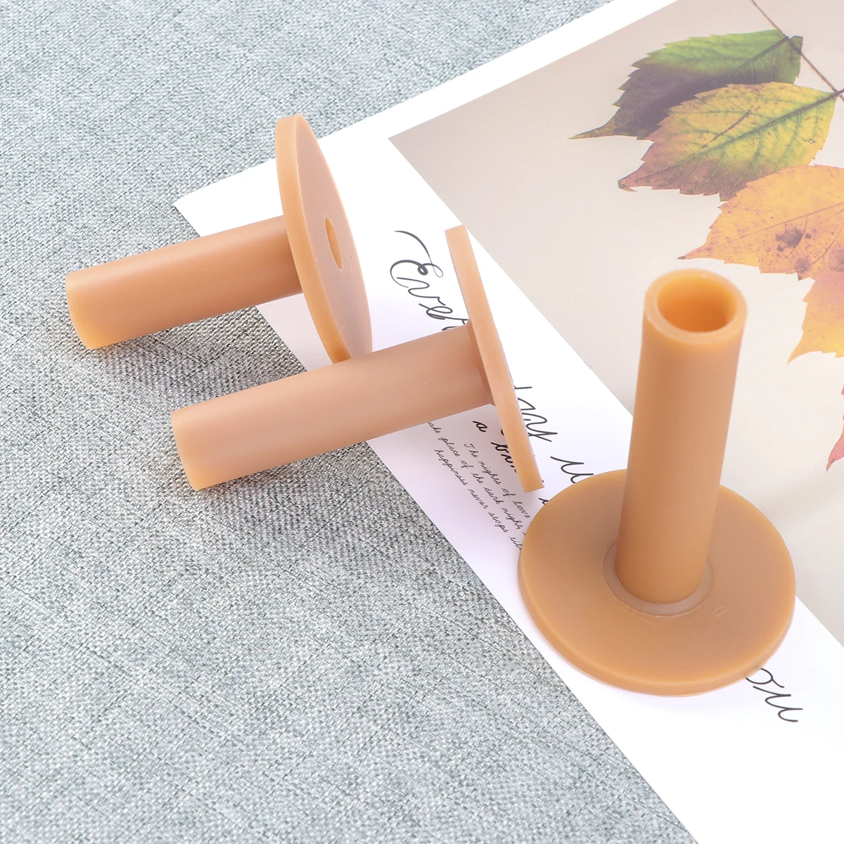 

3 in Golf Ball Clothes Tees for Tea Bamboo Wooden Plastic Accessories Men Pegs Unbreakable 50mm 65mm Stud Rubber