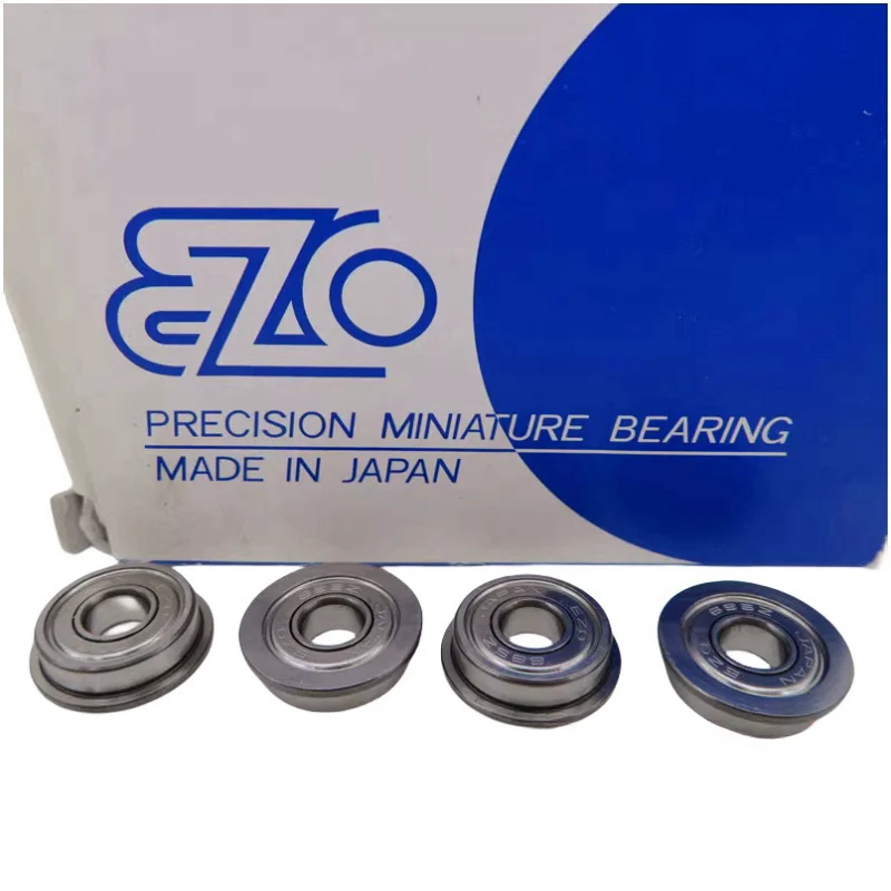 original Japan EZO high speed flange bearing F695ZZ 5*13*4mm LF-1350ZZ precision miniature ball bearings F695 5x13x4 mm