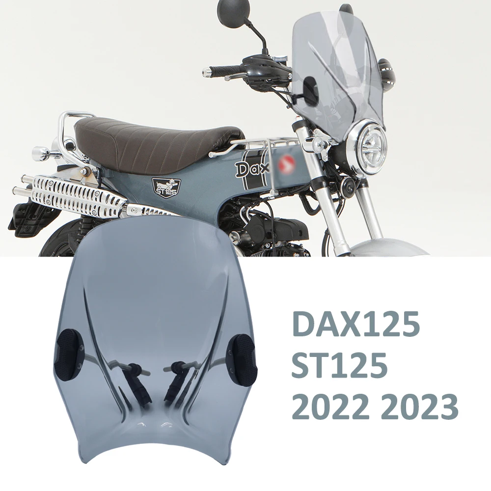 DAX125 ST125 Accessories Motorcycle Adjustable Wind Screen Windshield For DAX ST125 ST 125 ST DAX125 2022 2023