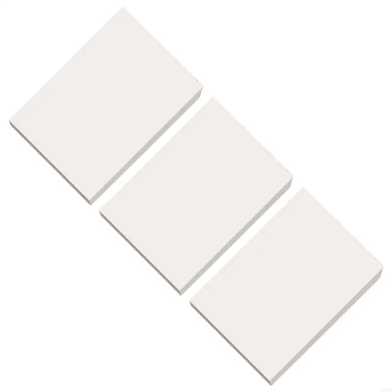 H37B 3 PCs Schreibkissen Set leere Notizpolster Draft Paper Graphing Pad Berechnungskissen