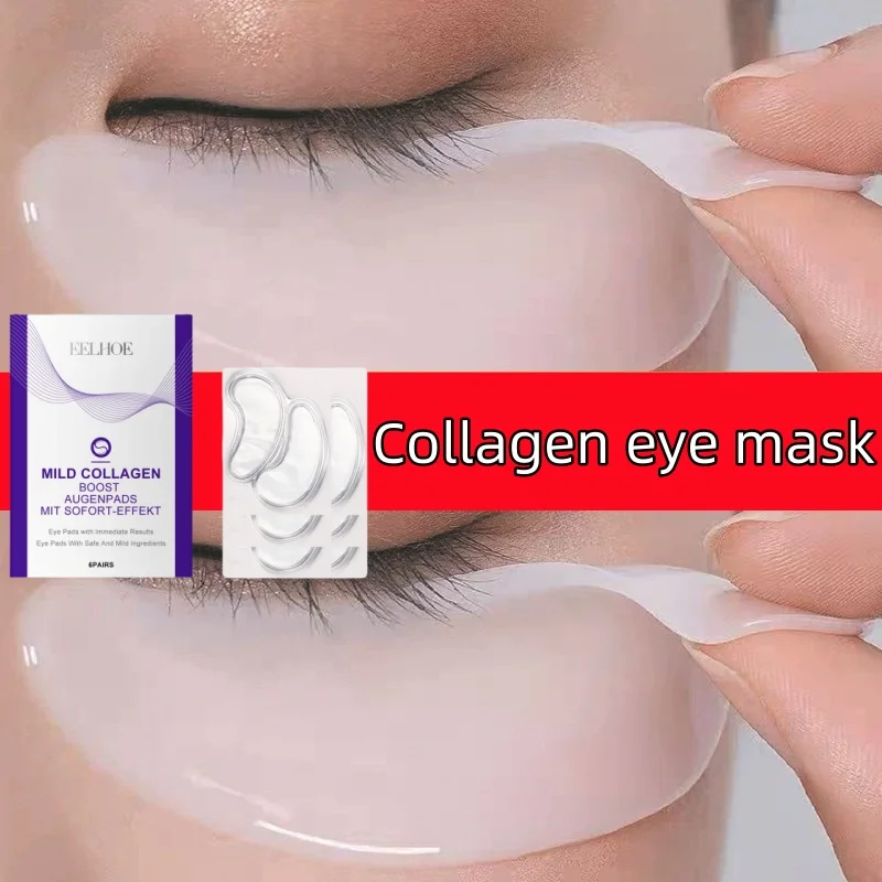 

Collagen Eye Mask Anti Dark Circles Eyes Bags Firming Lift Fade Fine Lines Moisturizing Anti-Wrinkles Eyes Skin Care Products