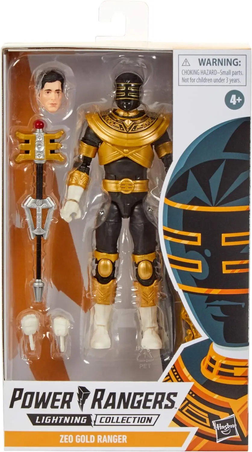 Hasbro Power Rangers Lightning Collection Zeo Gold Ranger Action Figure Model Toy Collection Hobby Gift