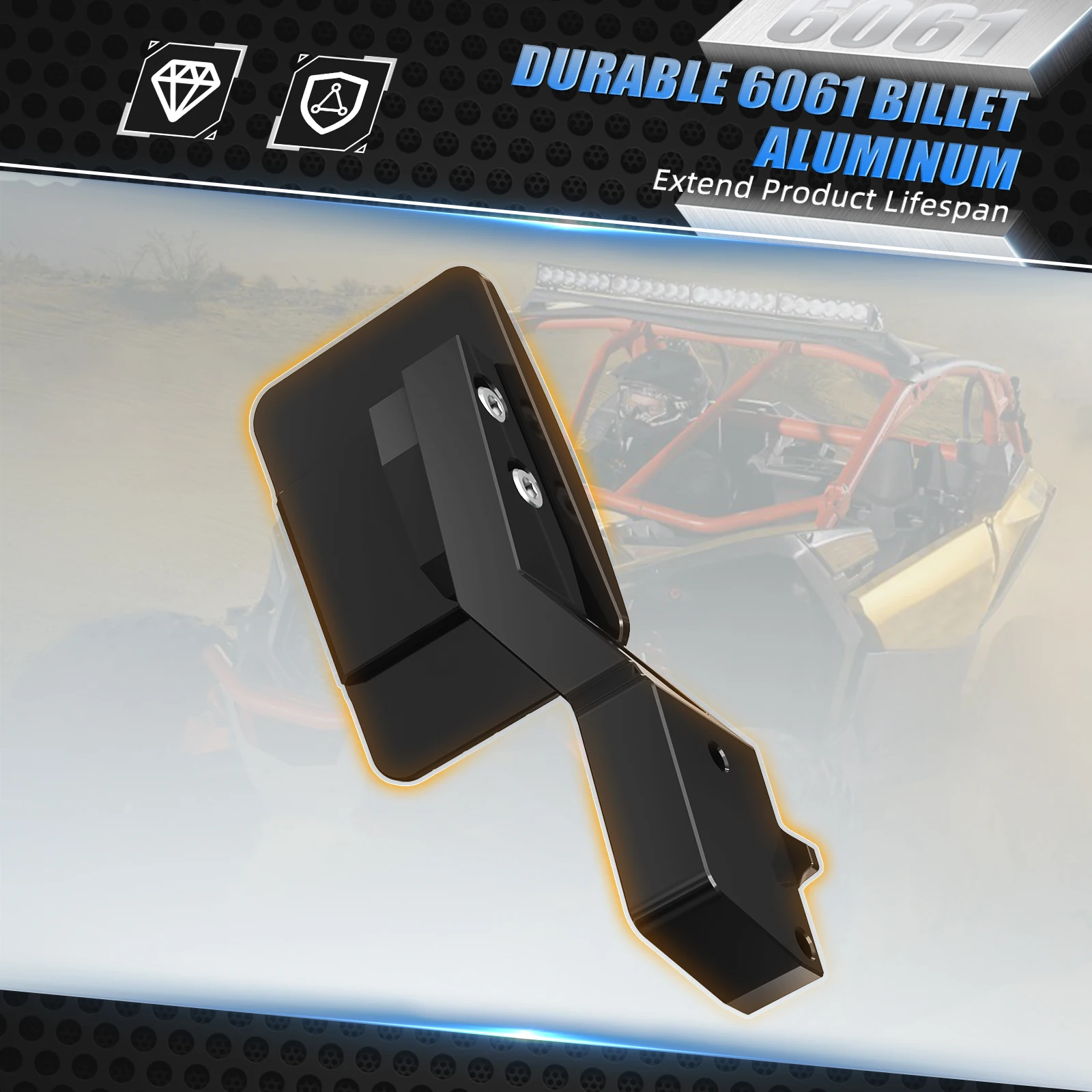 For Maverick X3 Gas Pedal Extender For Can Am Maverick X3 Max R RR 4x4 Turbo DPS UTV X3 Accelerator Pedal Extend Accessories