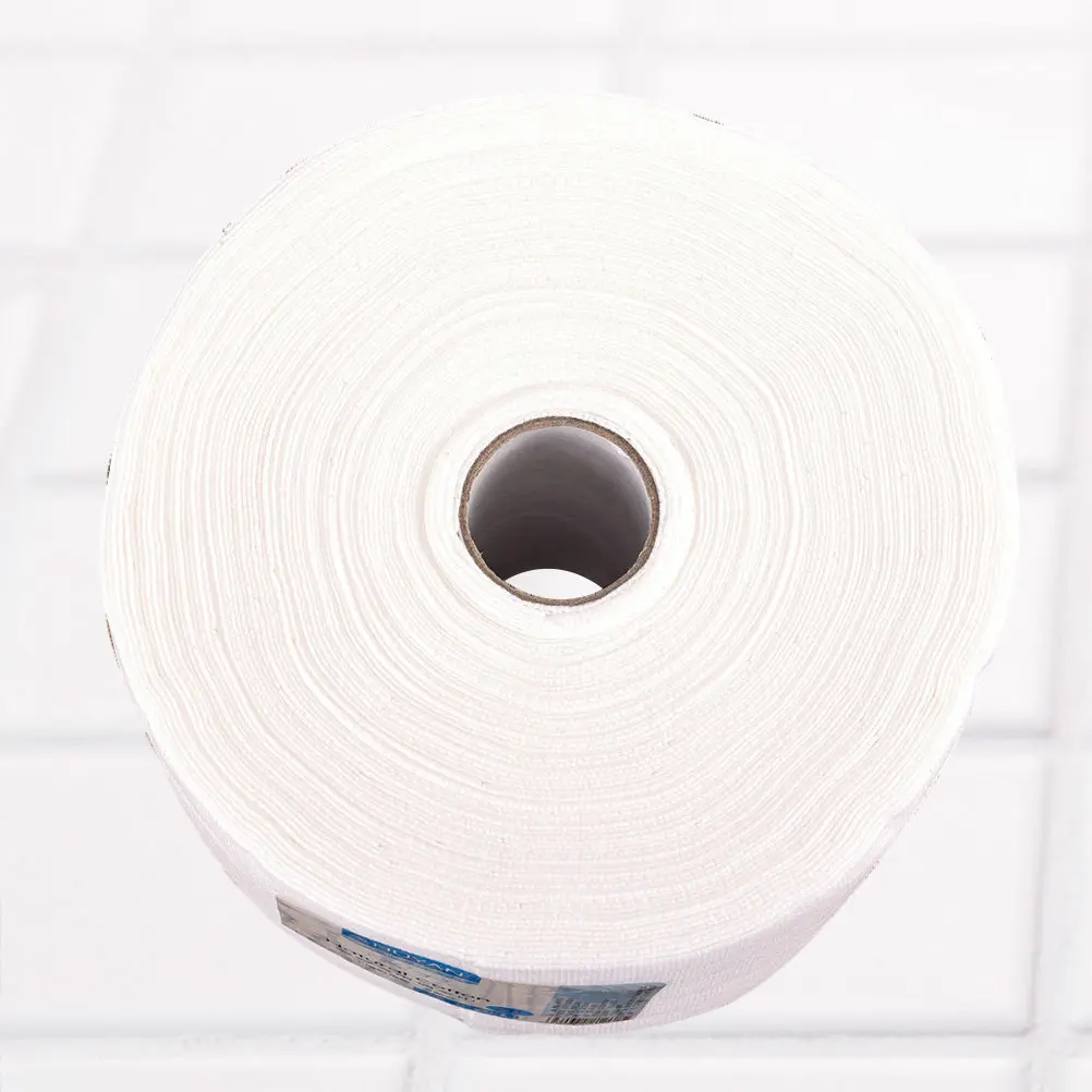 1 Roll Disposable Wash Towel Travel Cotton Towels 18m 90 Segments Soft Nonwoven Wet Dry Makeup Remover Beauty Towel