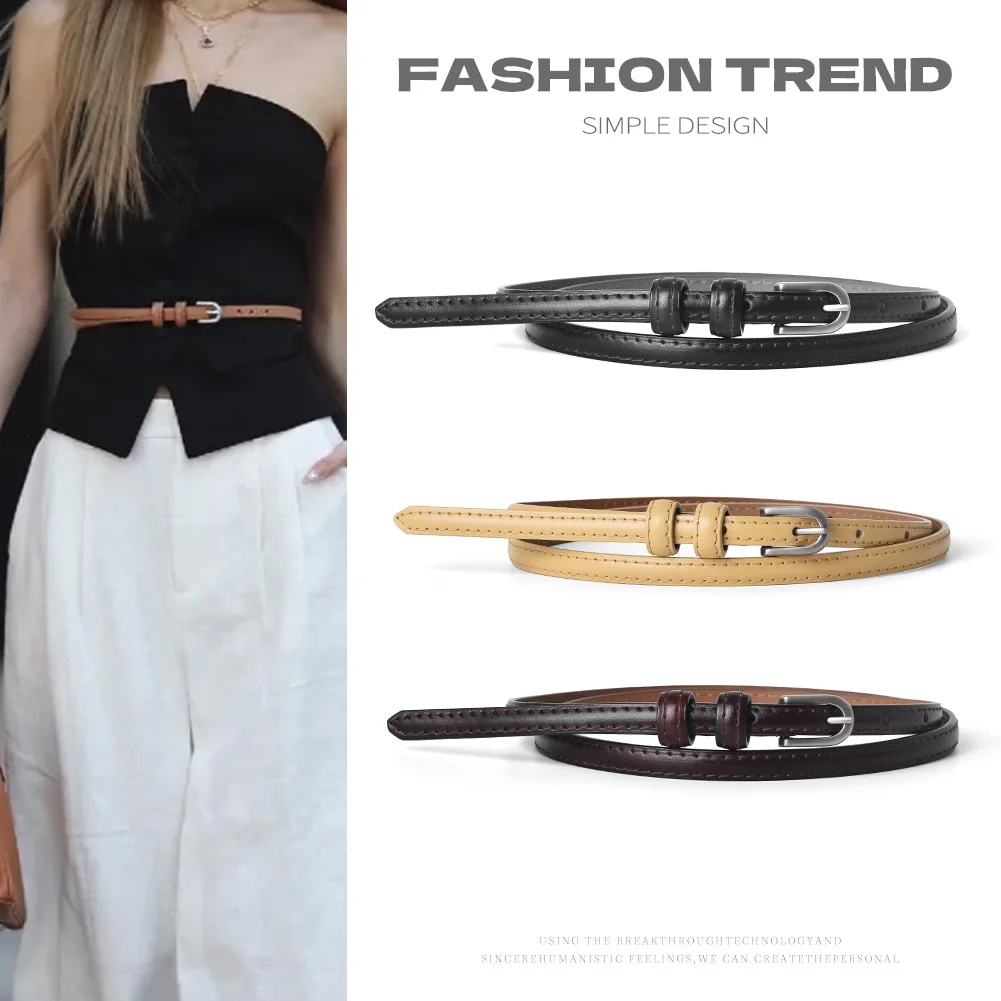 المرأة خمر جلد طبيعي مشد الإناث Cummerbund معطف حزام فستان Decration حزام ضيق J1438