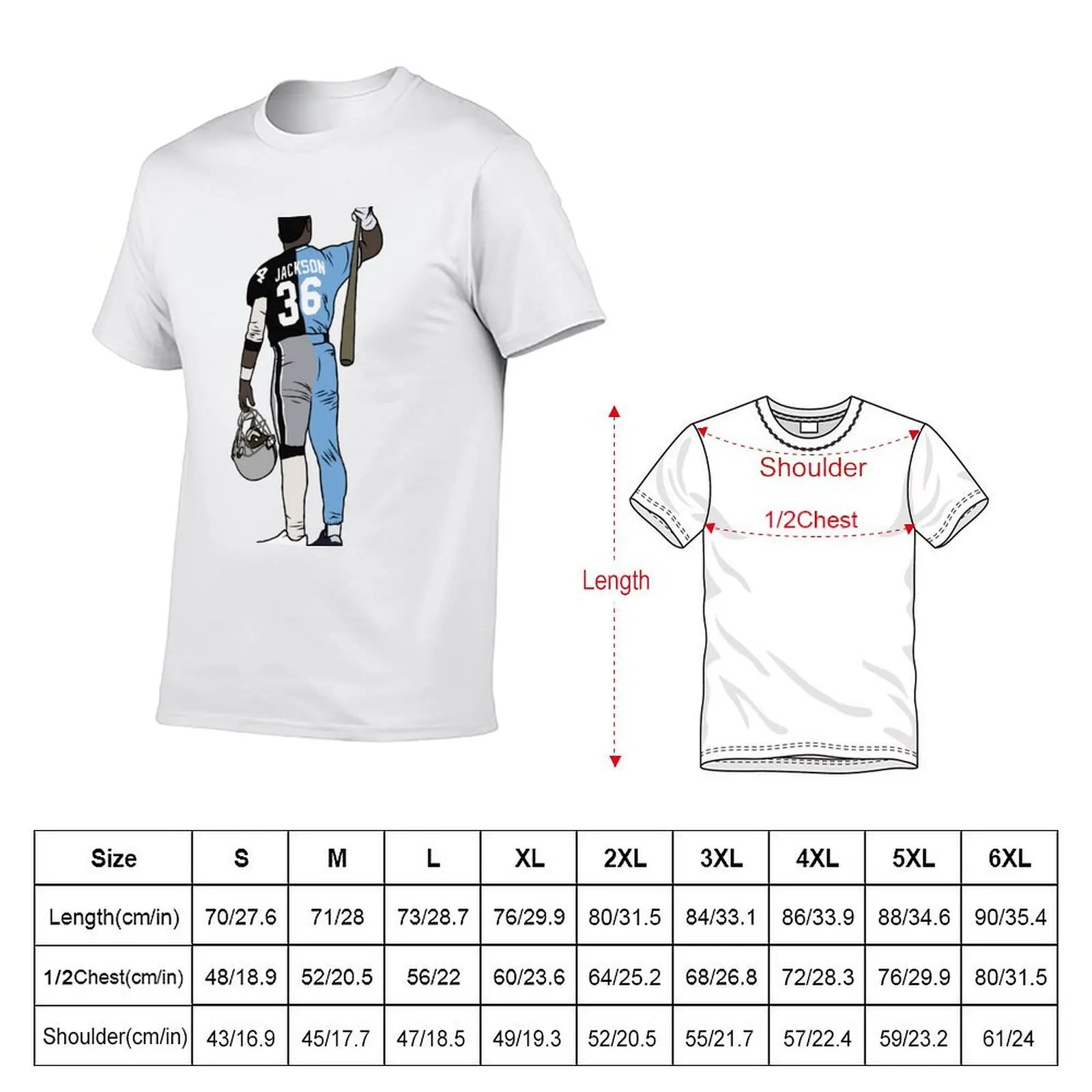 Bo jackson dois atleta esportivo camiseta para homem camisetas gráficas camiseta para homem