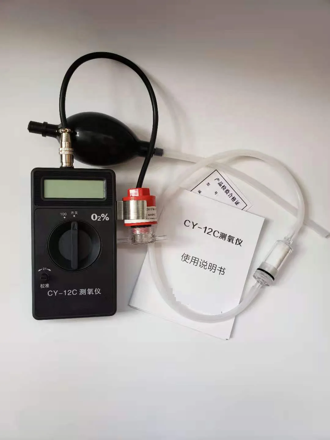 Factory Supply Portable Oxygen Concentration Measurement Meter O2 Gas Alarm Detector