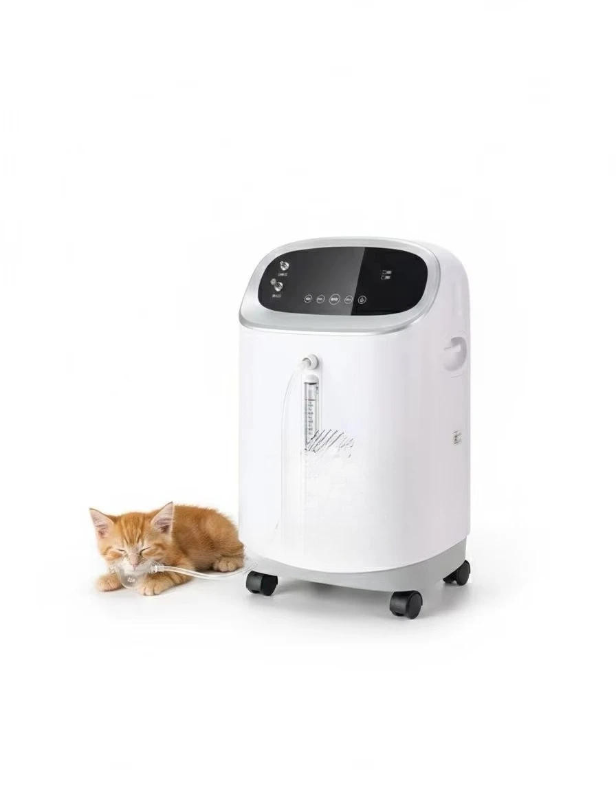 

Portable Concentrator 5L High Flow , Suitable for Dog and Cat Asthma Hypoxia Treatment Pet Health Products