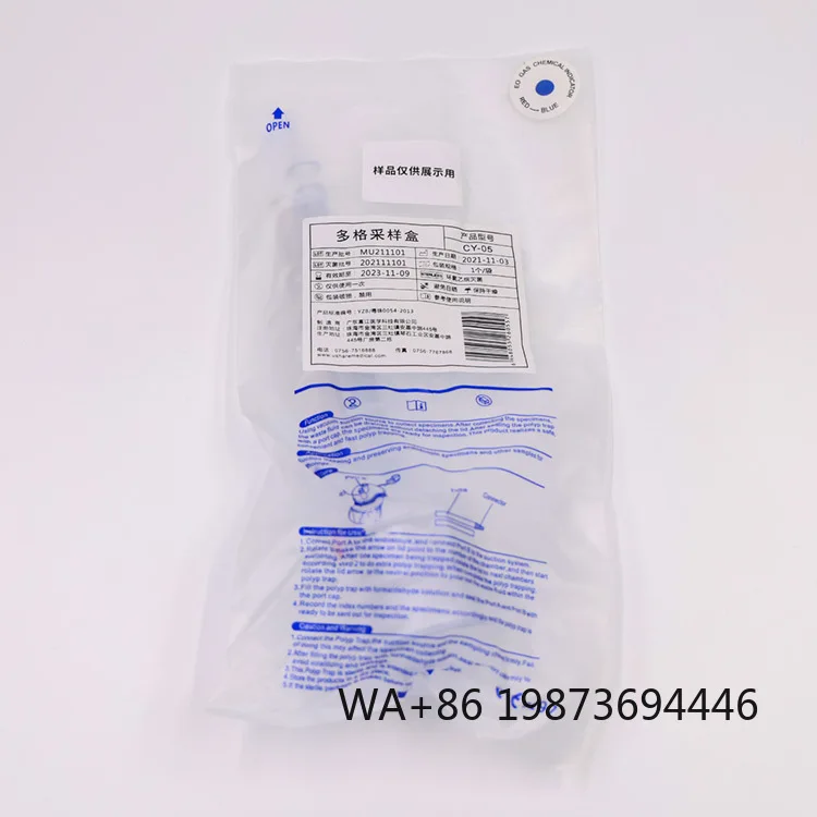 

Disposable PVC 4/5 Chamber Polyp Traps, Endoscopic Suction, CE, EOS Disinfecting