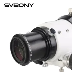 SVBONY SV193 Focal Reducer 2 Inch 0.8X Field Flattener Telescope Accessory with F-Theta lens for SV503 Telescope Refractor