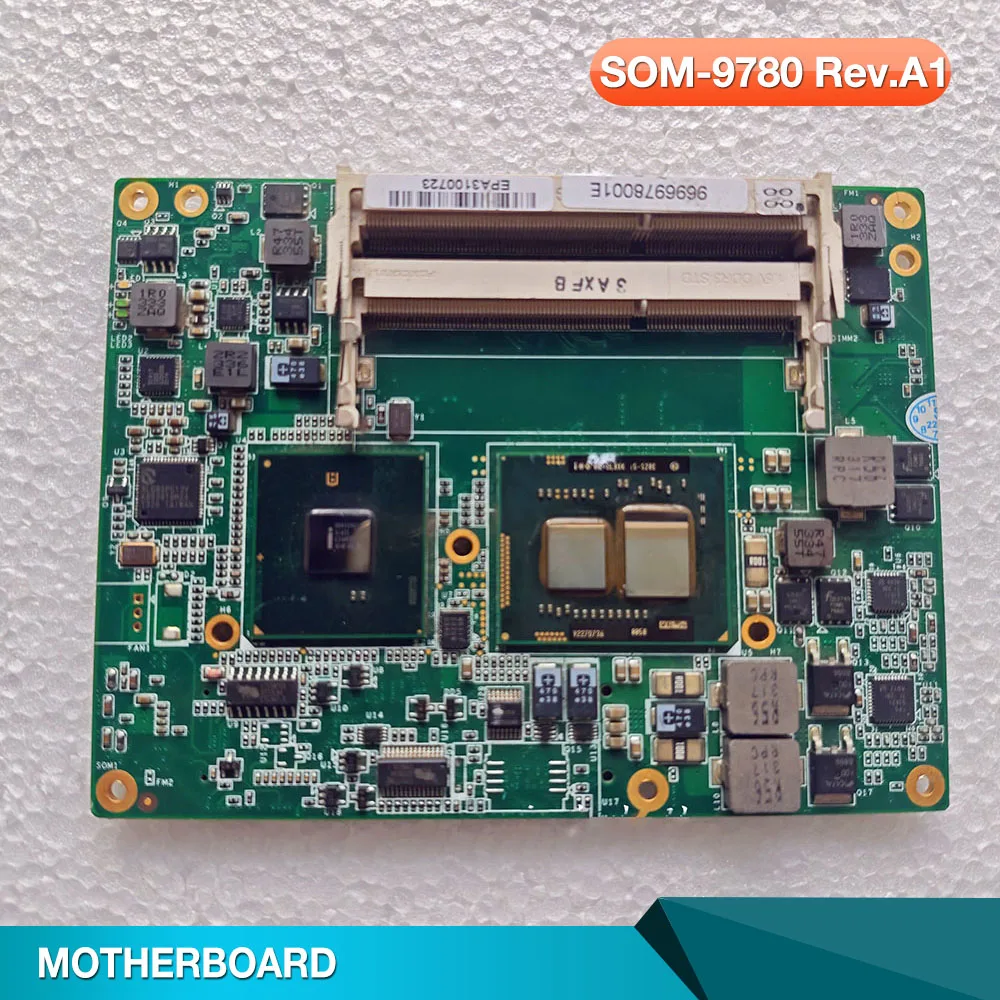 

For Advantech SOM-9780 Rev.A1 Embedded Industrial Control Motherboard Card SOM-9780FL