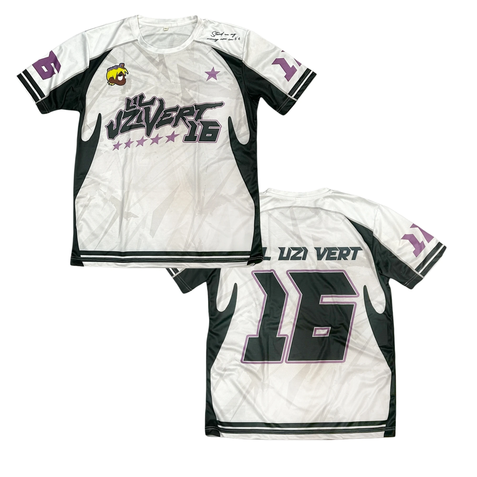 Rapper Uzi Vert Album Maverick Almost Forever EP 2027 Merch Jersey Men's Woman's Summer Breathable Quick-dry T-Shirt Fan Gift