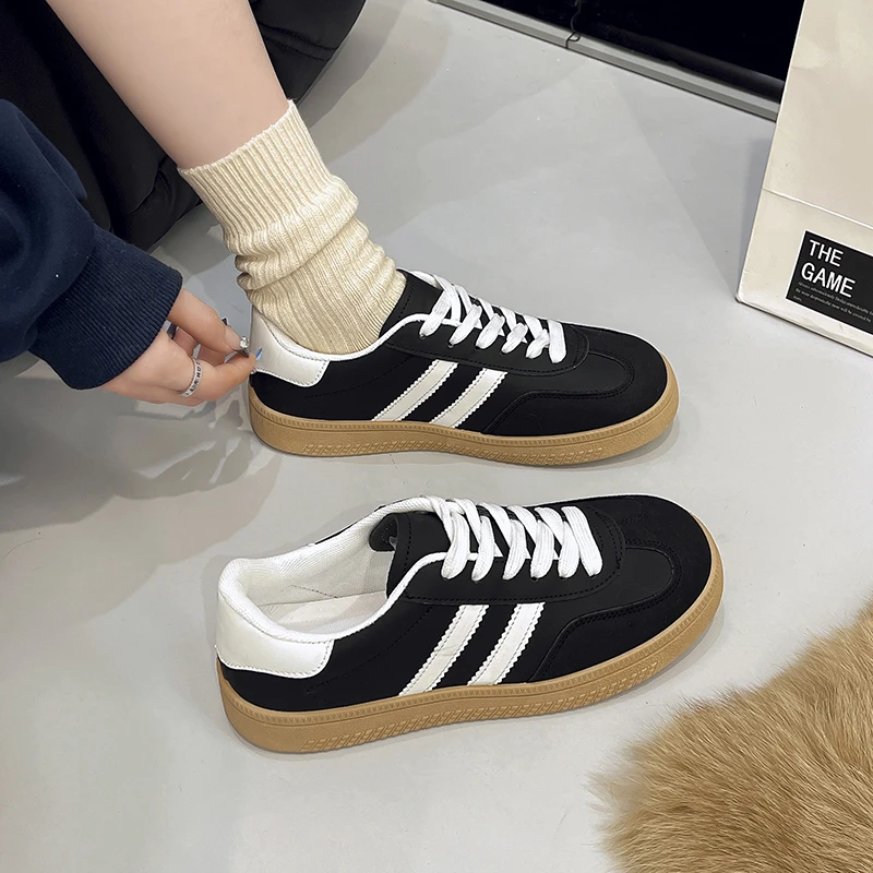Women\'s Sneakers Plus Size 43 Fashion Breathable Flats Woman Soft Sole Walking Vulcanized Shoes Women Casual Sports Shoes