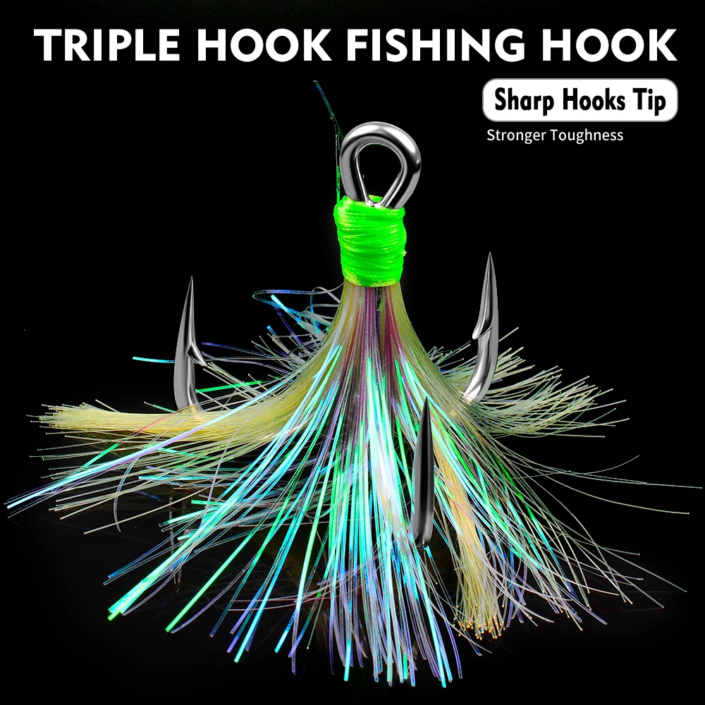 PROBEROS 10 sztuk/pudełko Kotw – Fishing Hook Treble recenzja i cena