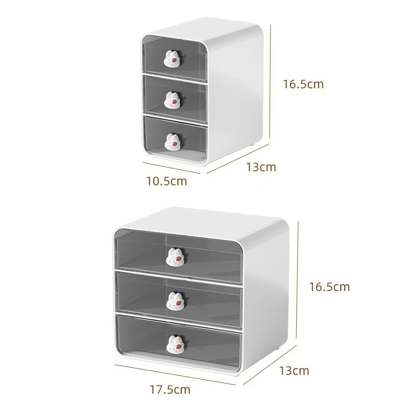 Desktop Storage Box Student Instagram Stationery Ledger Cosmetic Cabinet Dormitory Desk Drawer Storage Rack