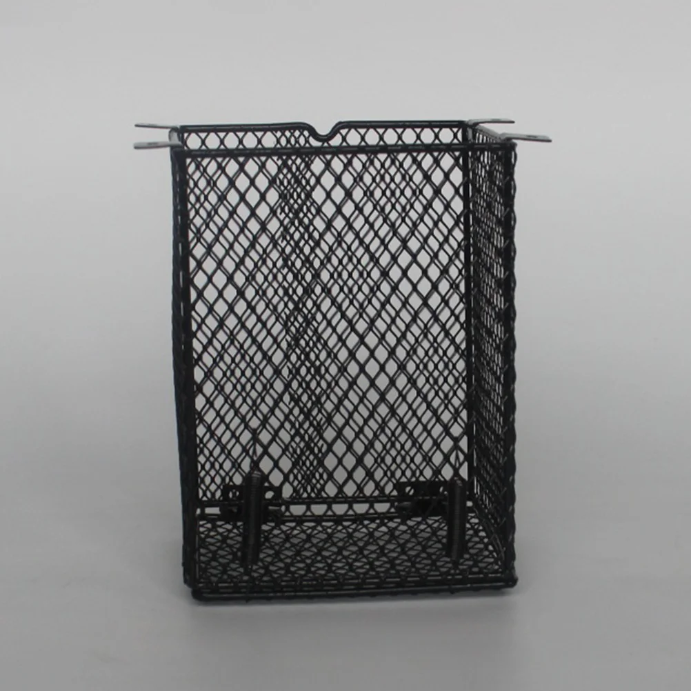 

Anti-Scald Lamp Shade Black Iron Reptile Heater Guard For Day Night Lights Ceramic Bulb Spotlight Pet Care Lighting