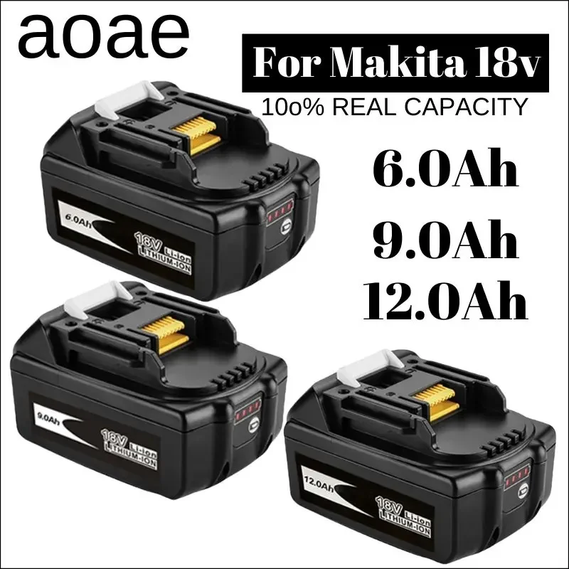 

18V Li-ion Power Tool Rechargeable Battery for Makita BL1830 BL1840 BL1850 BL1860 BL1860B Intelligent Technology Monitors