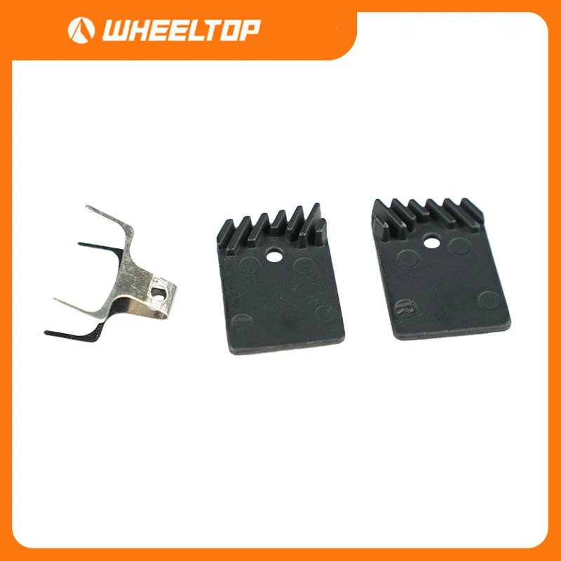 Pastilhas de Freio para Bicicleta Wheeltop EDS TX/GEX Originais, Discos Hidráulicos para Bicicleta de Estrada, Pastilhas de Freio de Metal e Resina