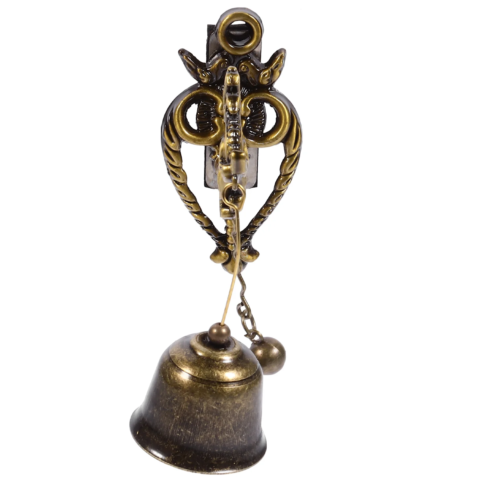 الرجعية جرس الباب الحيوان جرس الباب المعدني أجراس سبيكة الزخرفية للمنزل مدخل خمر معلقة الرياح الرنين قلادة #5