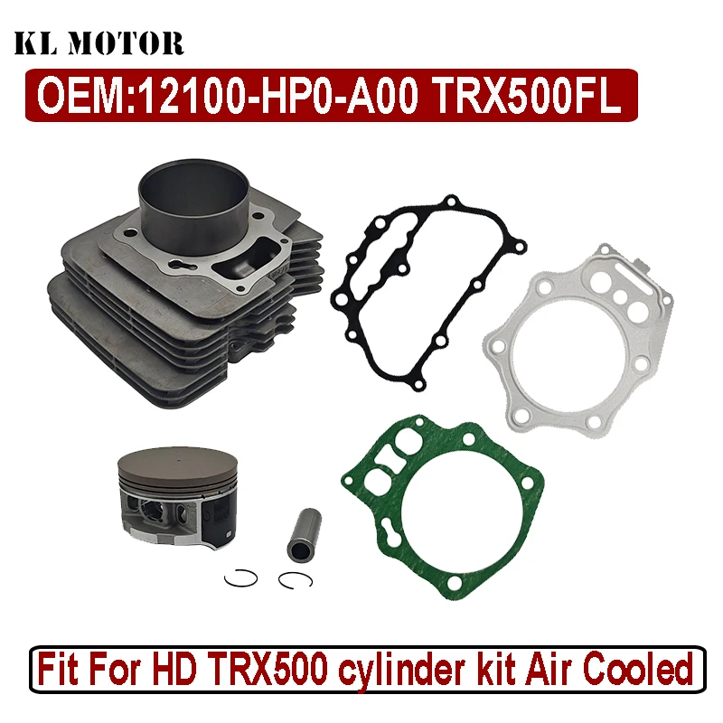 

Cylinder Body Piston Gasket Kit for HD Foreman 500 TRX500 TRX500FE TRX500FM 12100-HP0-A00