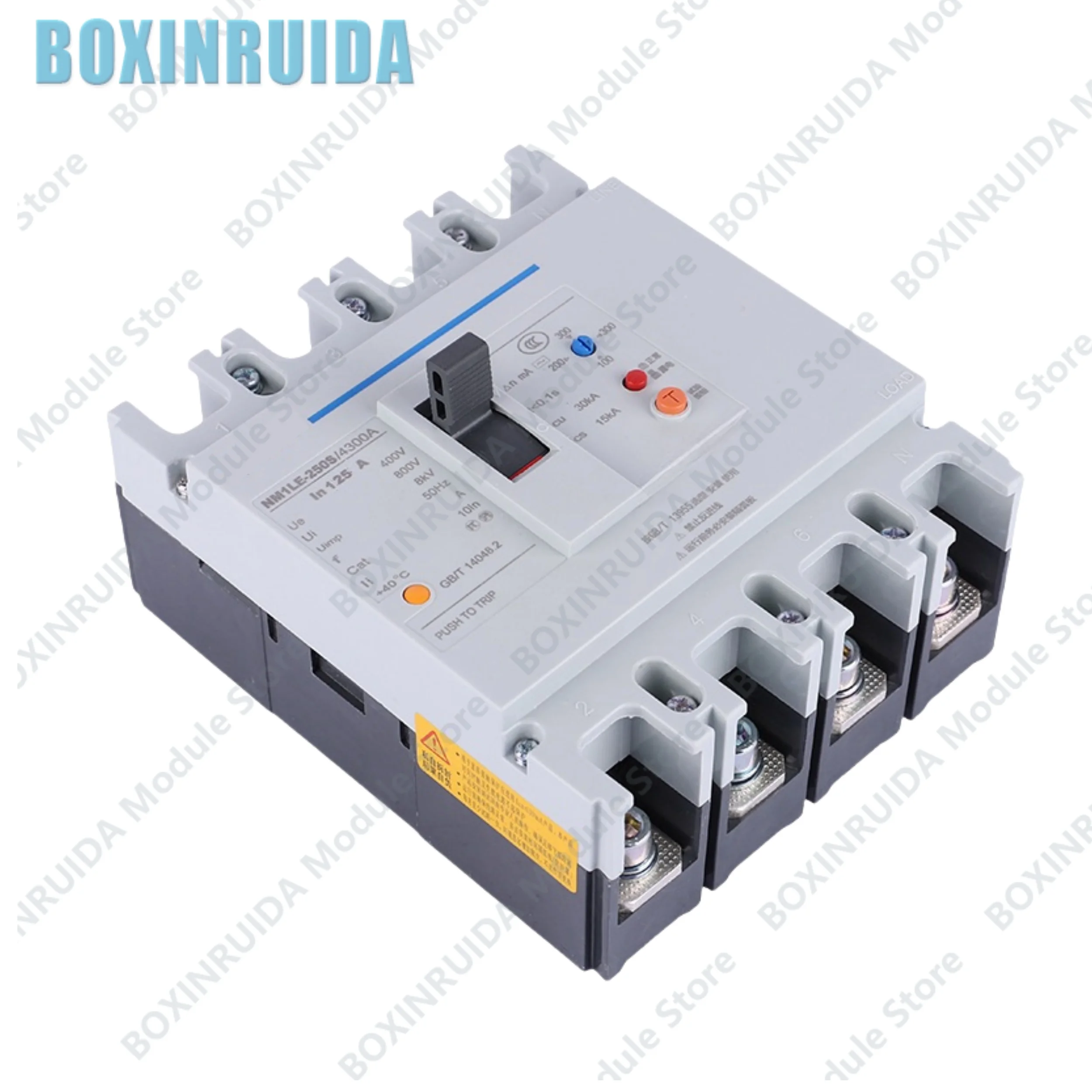 Brand new original Residual current circuit breaker NM1LE-125S/4300A 4P 100A 125A 80A 60A