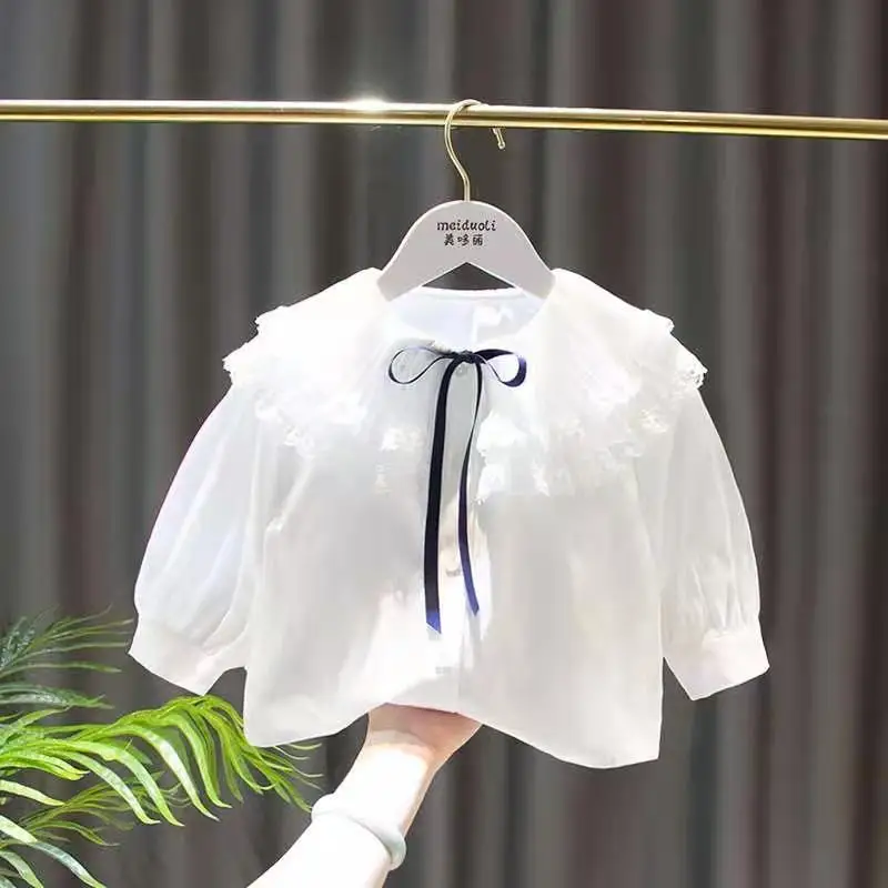 Camisa jeans infantil, conjunto de 2 peças, roupas de bebê, edição coreana, nova moda, primavera e outono