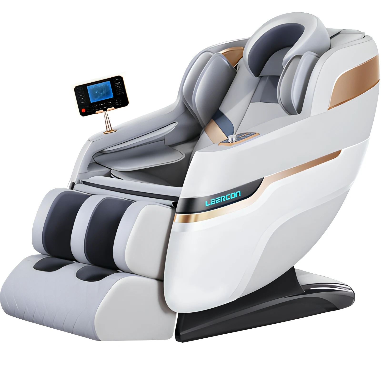 LEERCON China 4d 8d Luxury Full Body zero Gravity Foot Message bluetooth Massage Chair for the Elderly AI Shiatsu Quantum 5D