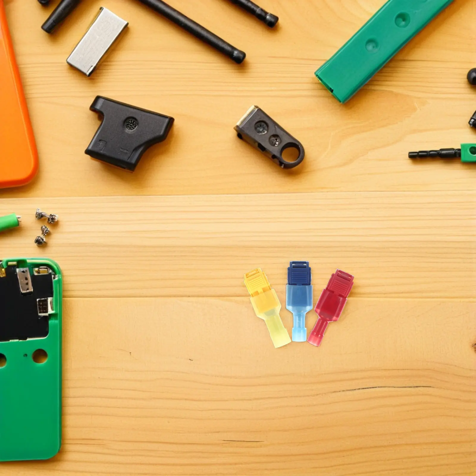 

180Pcs T-Tap Wire Connectors Fully Insulated Quick Splice Crimp Electrical Wire Splice Connectors for Car Speaker Automotive