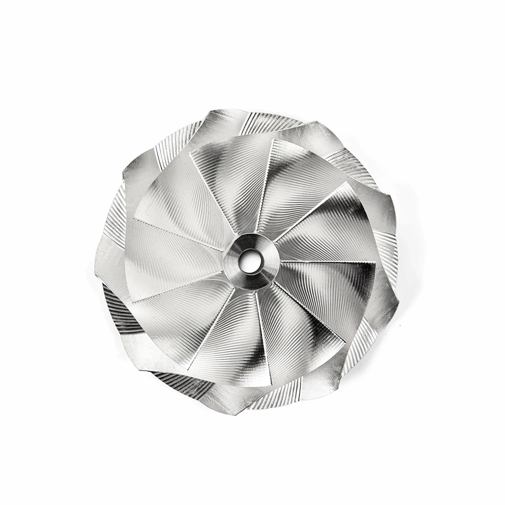 

G30-770 Billet ForgedCompressor WheelBillet 62x76mm 9+0Forward 5-AXIS CNCMachine 230-G007