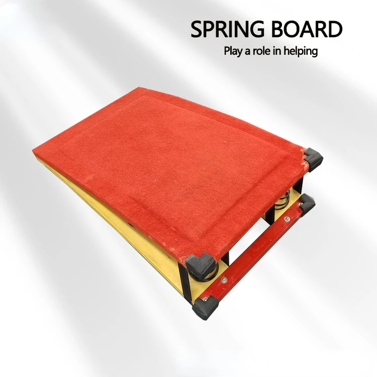 Trampoline de type S pour enfants, planches de gymnastique pour enfants, tongs d'arts martiaux, pédale de terrain, planche à ressort
