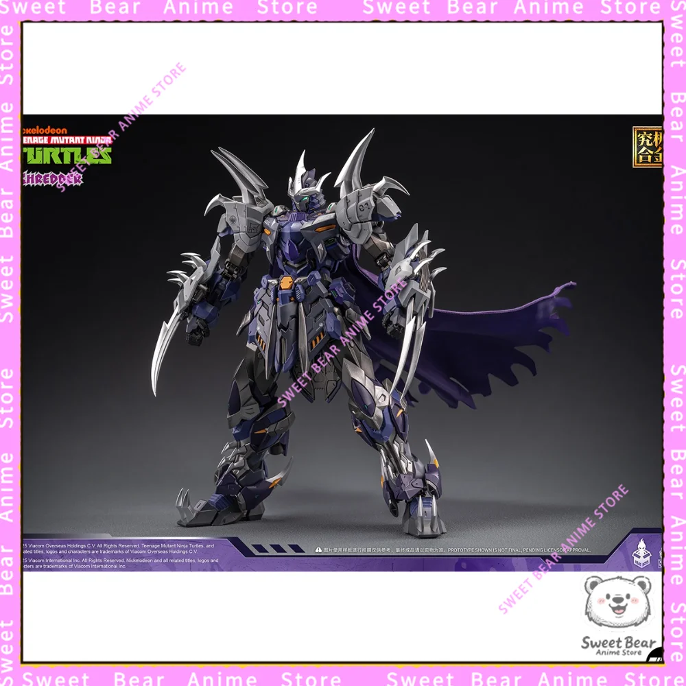 

HEATBOYS Teenage Mutant Ninja Turtles Shredder Chinese Mecha Model Kit Action Figure Model Trendy Toys Desktop Doll
