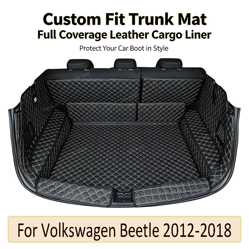High Side Car trunk mat for Volkswagen Beetle 2012 2013 2014 2015 2016 2017 2018 cargo liner carpet interior accessories cover