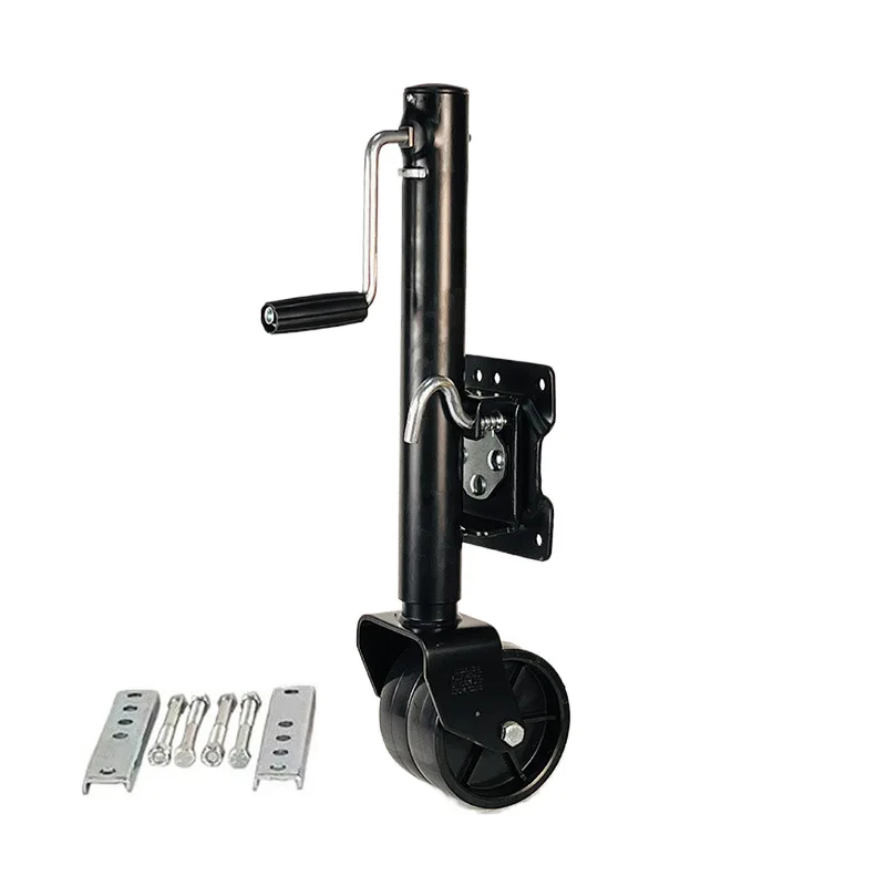 American Trailer Jack 6 Inch Guide Knight Wheel Support Oscillator Yacht Trailer RV Accessories 1200 Lbs