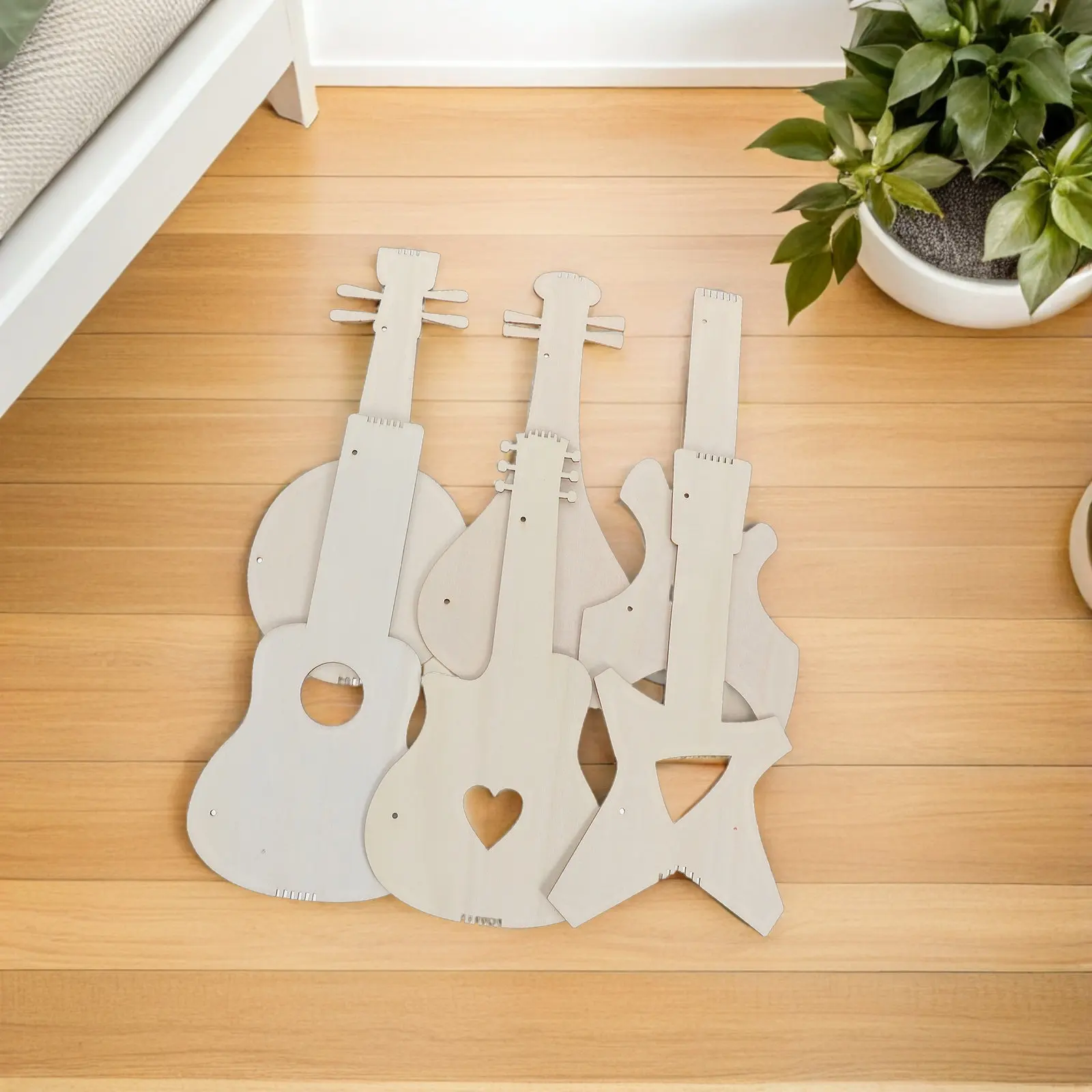 kit-de-artesanato-diy-com-6-pecas-de-guitarra-de-madeira-para-criancas-ideal-para-pintura-decoracao-de-instrumentos-musicais-em-festas-e-aniversarios