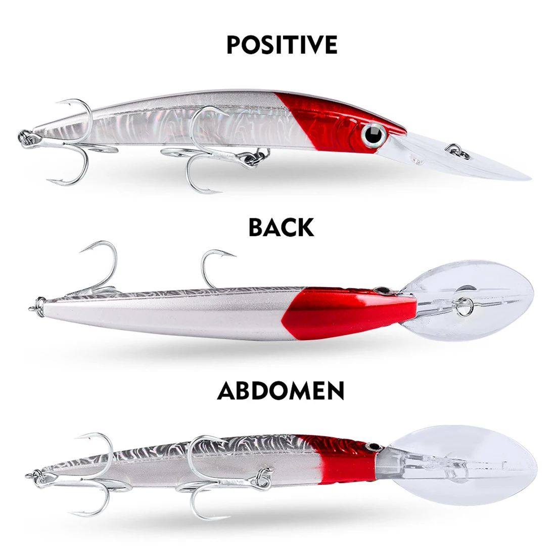 9KM Minnow Jerkbait - Señuelo duro para agua salada - imagen 3