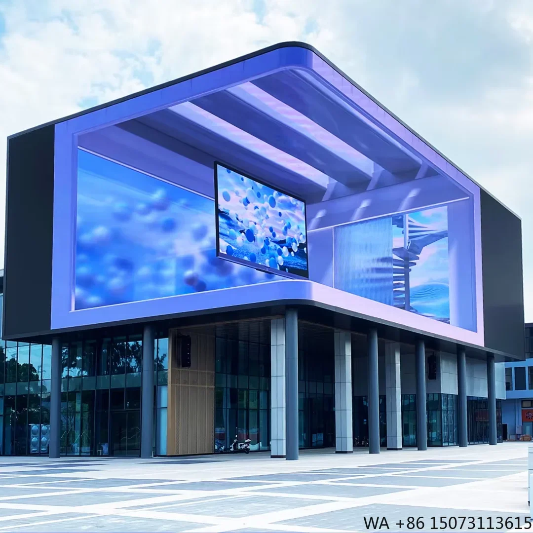 

Уличный 3D LED видеоэкран Ultra HD для розничных магазинов и торговых центров (просмотр без очков)