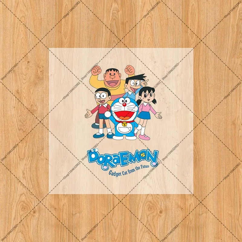 Doraemons Iron on Patches Washable Heat Thermal Transfer Stickers Anime Cartoon Character Derivative Peripherals Sticker Gifts - view 3