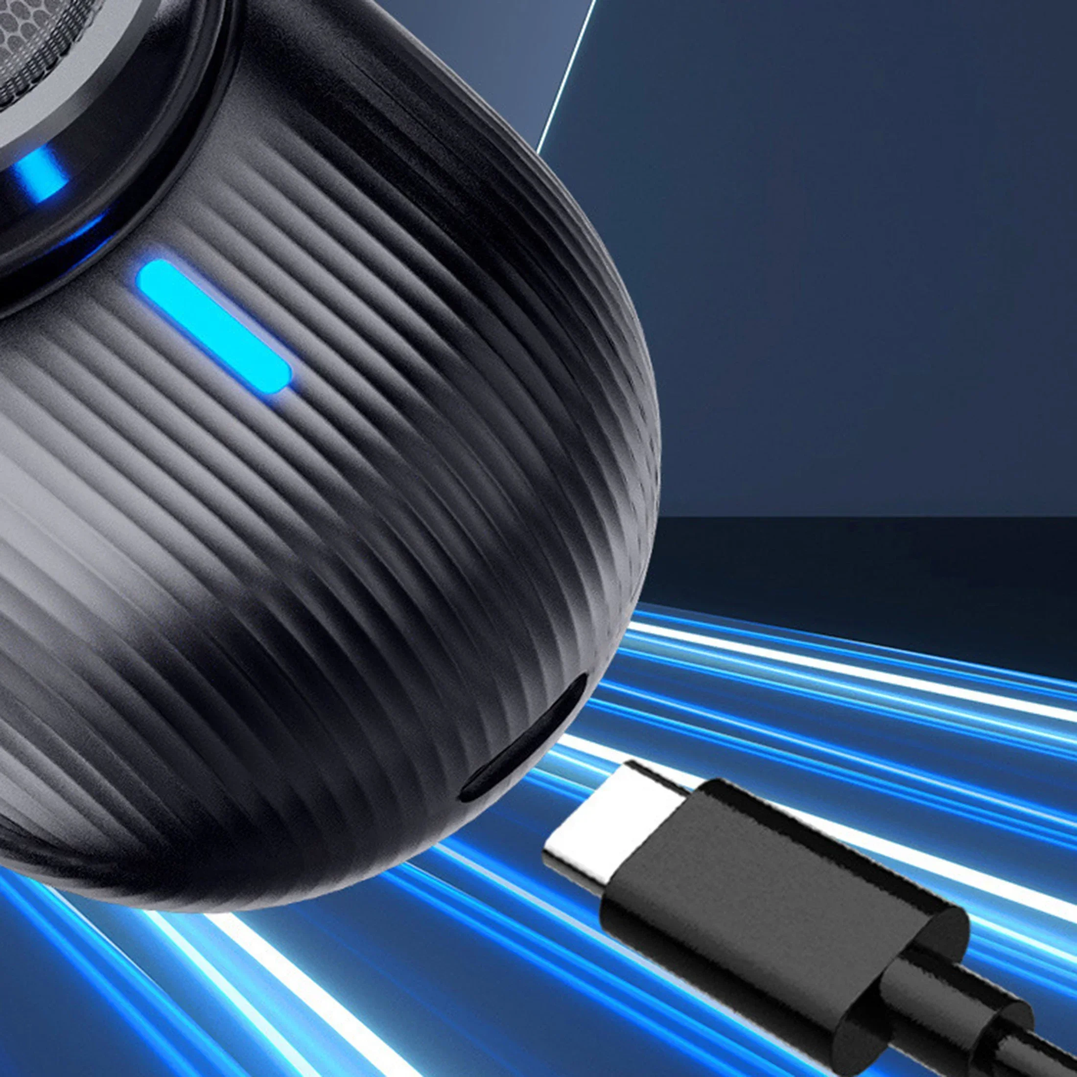 Waschbarer Rasierer, Ein-Klick-Bedienung, ideal für Zuhause, Auto, Reiserasierer | Modernes Rasiermesser-Design |   Langlebiger Rasierkopf, Rasierer