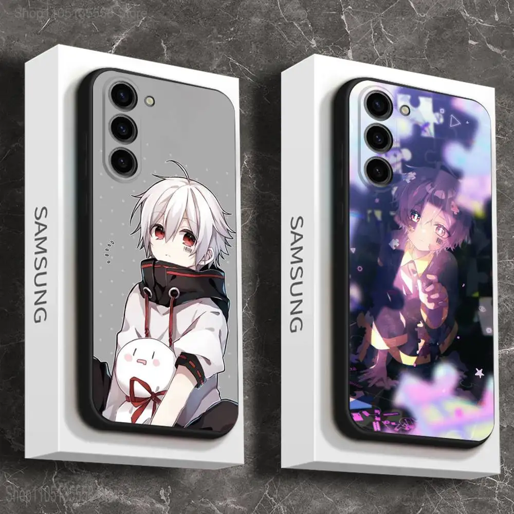 

Singer M-Mafumafu Phone Case For Samsung Galaxy A 73,72,51,53,52,71,22,5G,Note,J7,8,9 Soft Black Cover