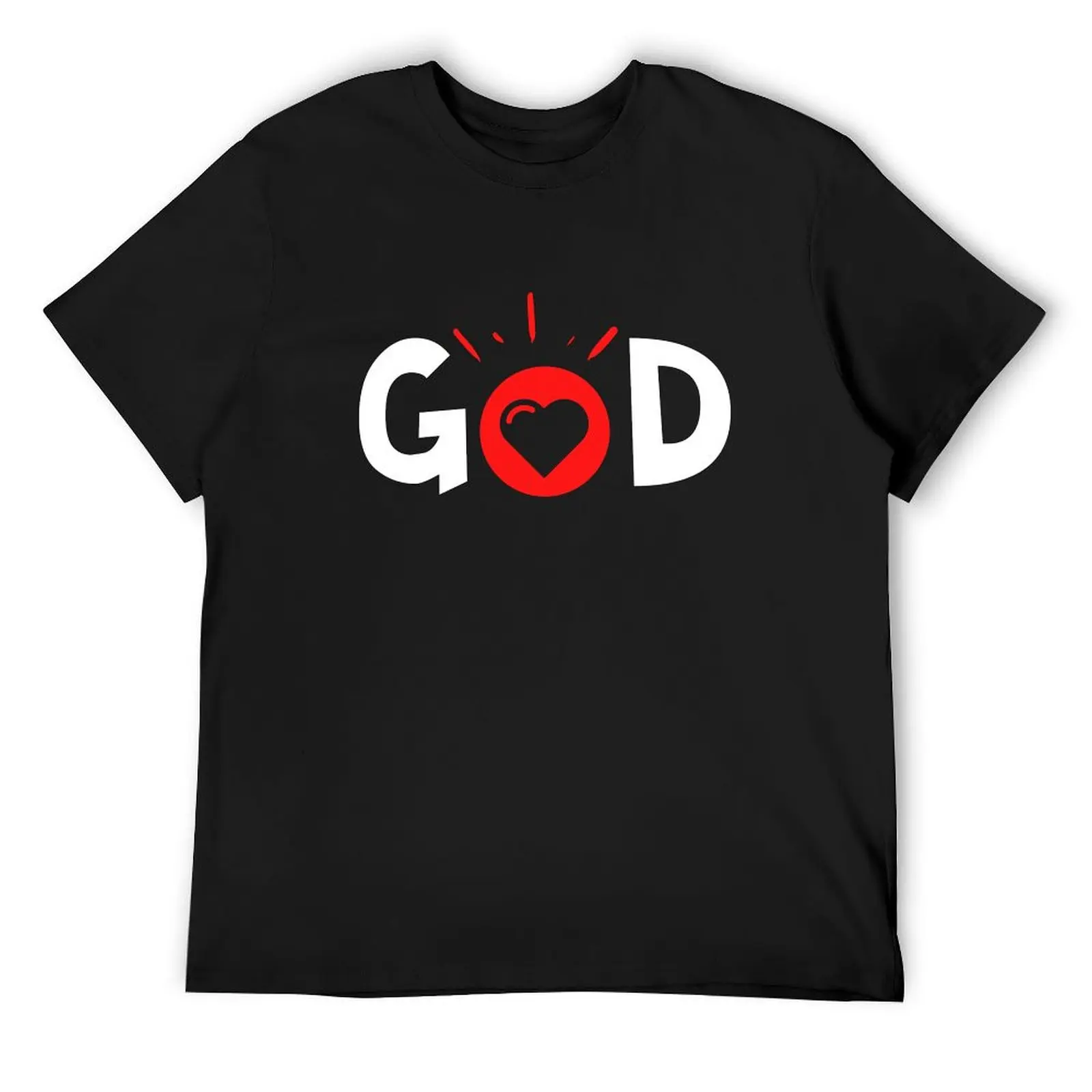 God word with heart, beautifully simple, beautiful gift for the one you love nice T-Shirt tees summer clothes anime shirts men