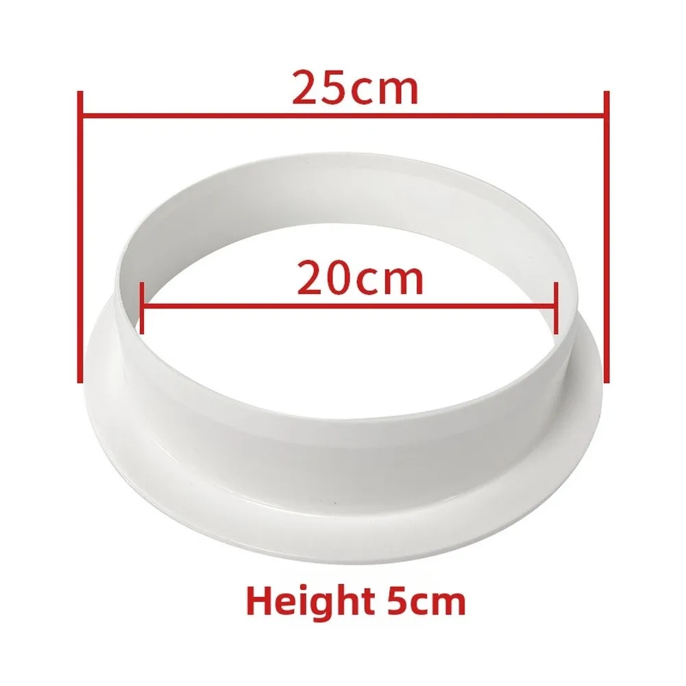 Retainer Ring Kit for Wall Mounted Pool Filters ABS Material Two Sized Rings for Complete Locking Function in Filter Housing