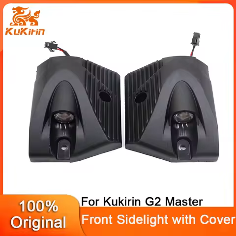 Original Front Sidelight with Cover for Kukirin G2 Master Electric Scooter Deck Lamp Left Right Light Tail Accessories