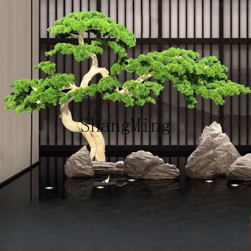 

CL simulated fake tree indoor and outdoor sales office entrance decorative landscaping ornament bonsai